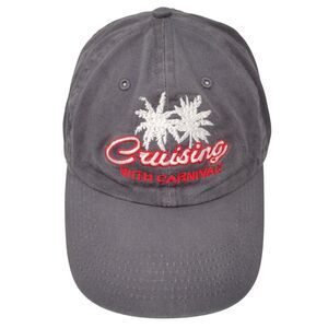 Cruising With Carnival Slideback Hat Gray OSFA Embroidered Newhattan